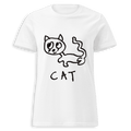 Cat - Women's Fitted Tee