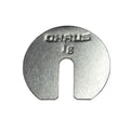 Ohaus 80850140 Metric Slotted Weight - 1 g