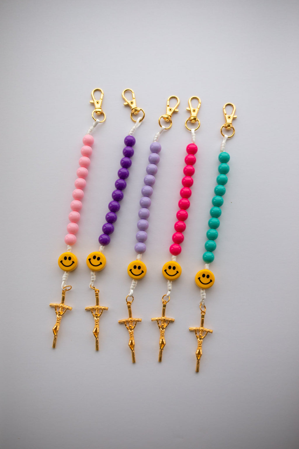Smiley Face Children's Keychain