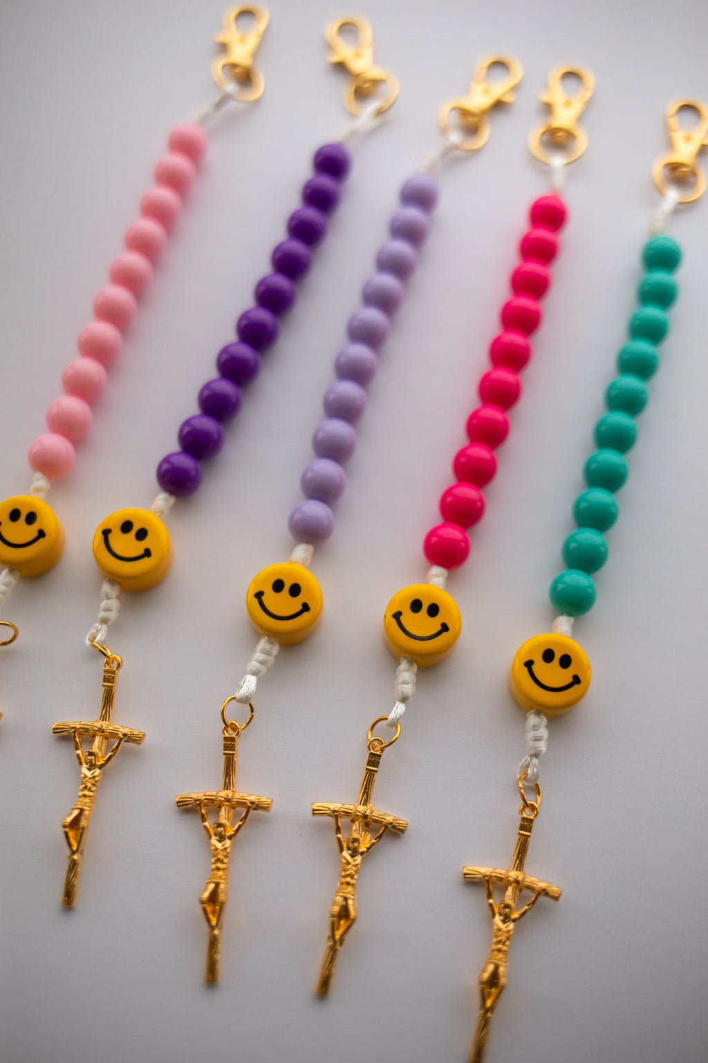 Smiley Face Children's Keychain