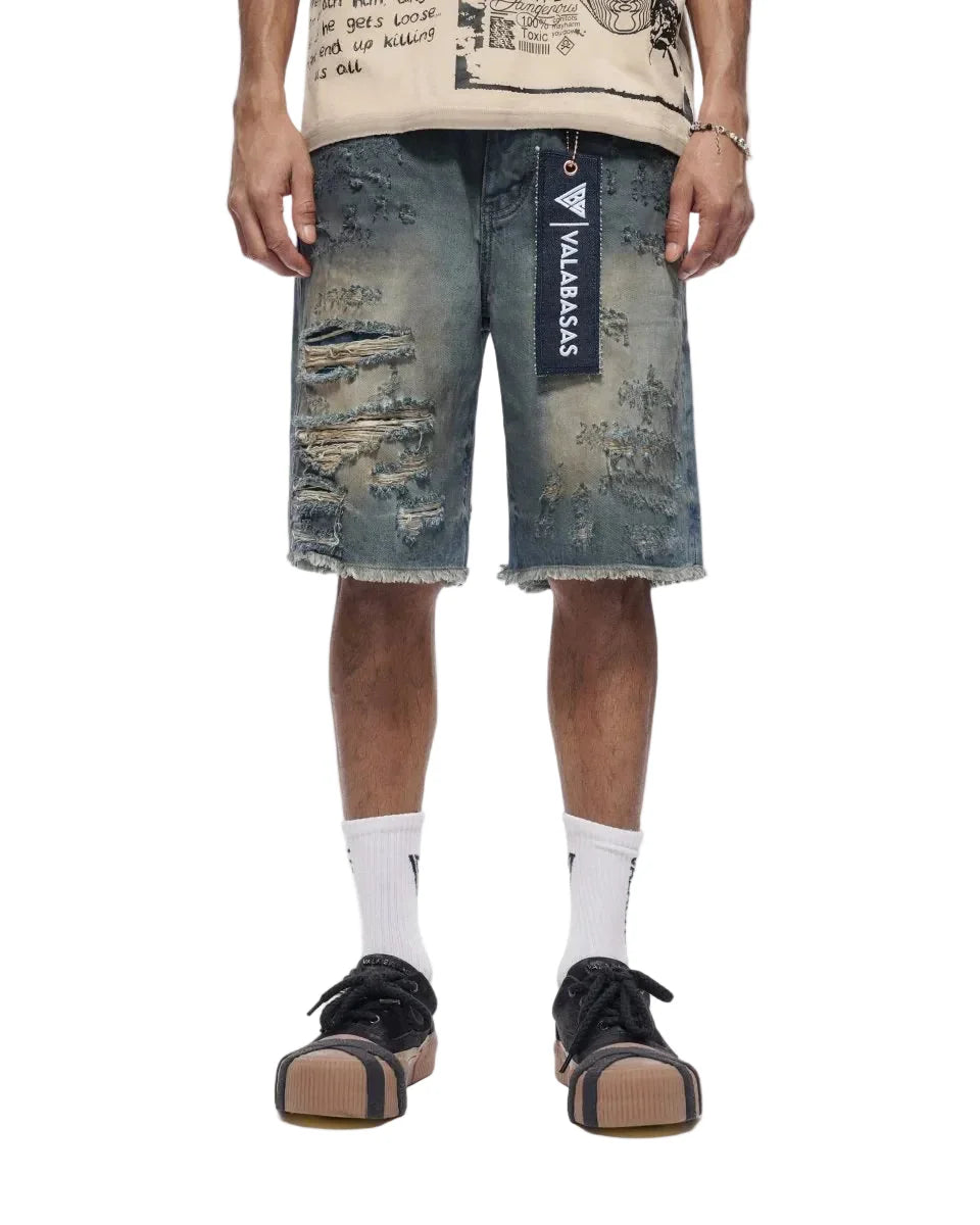 Valabasas Clipped Jorts - Dirty Washed