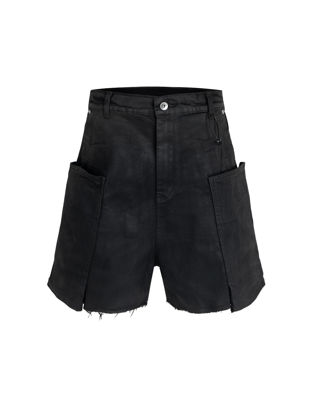 WAXED CARGO SHORTS