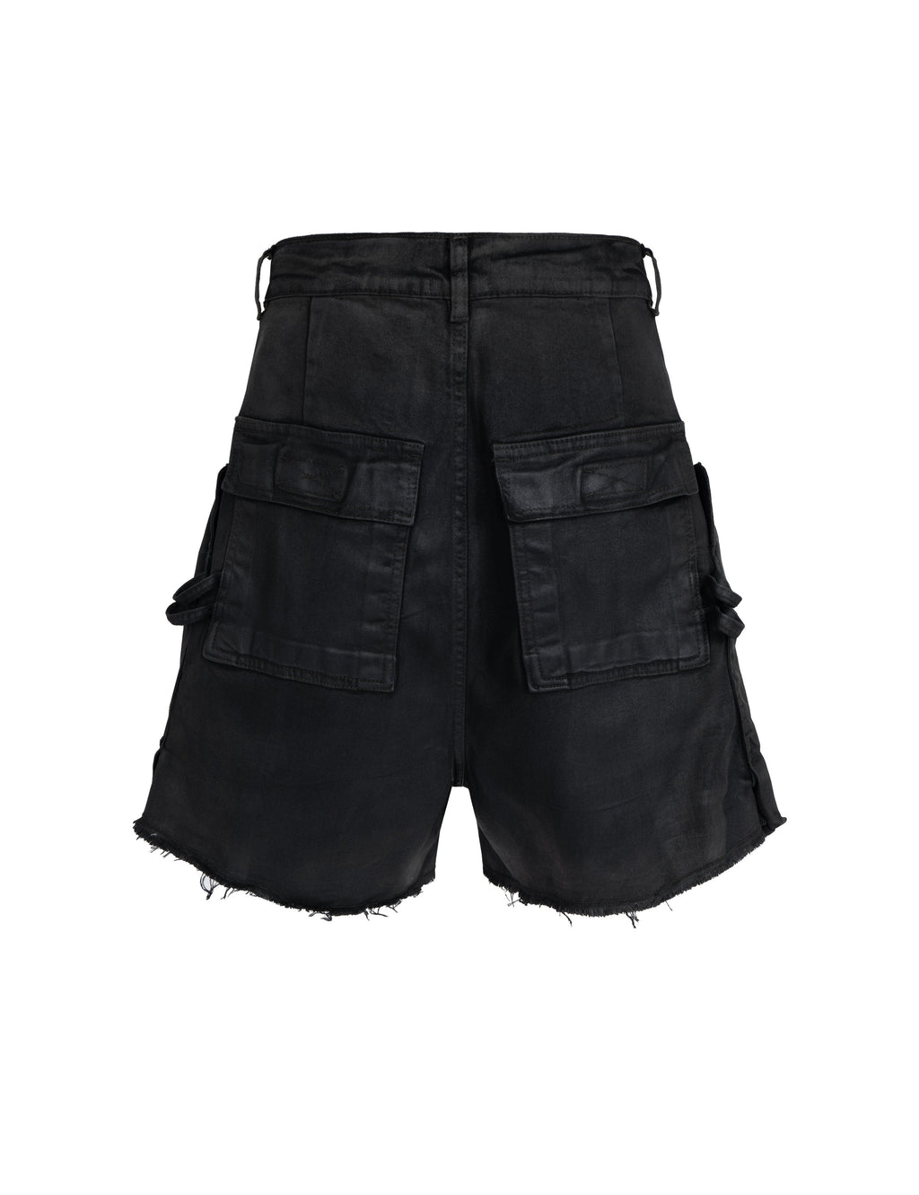 WAXED CARGO SHORTS