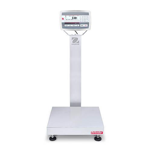 Ohaus D52XW500RQV3 DEFENDER 5000 Bench Scale, 500000 g x 20 g, 24" x 24", NTEP