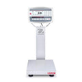 Ohaus D52XW50WQR6 Defender 5000 Washdown Bench Scale, 50000 g x 2 g, 12" x 12", NTEP