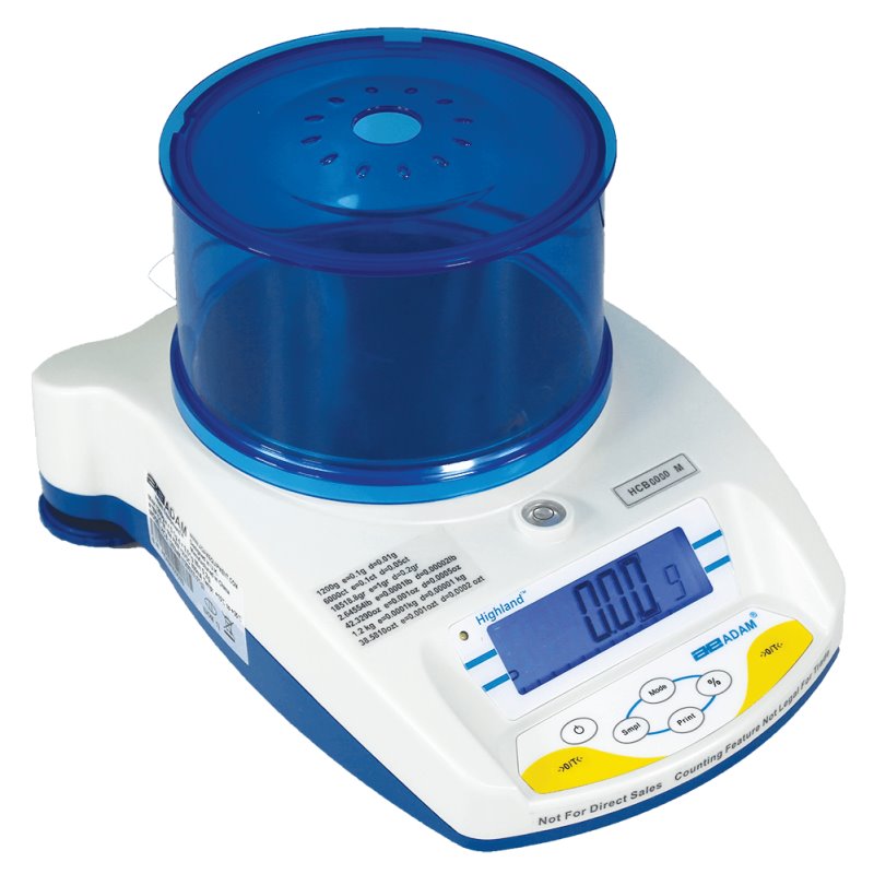 Adam Equipment HCB 302aM Highland Approved Portable Precision Balance, 300 g x 0.05 g, NTEP Class II