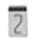 Ohaus 80780064 ASTM Class 4 Individual Weight, 2 mg