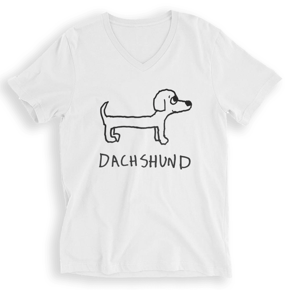 Dachshund - V-Neck T-Shirt