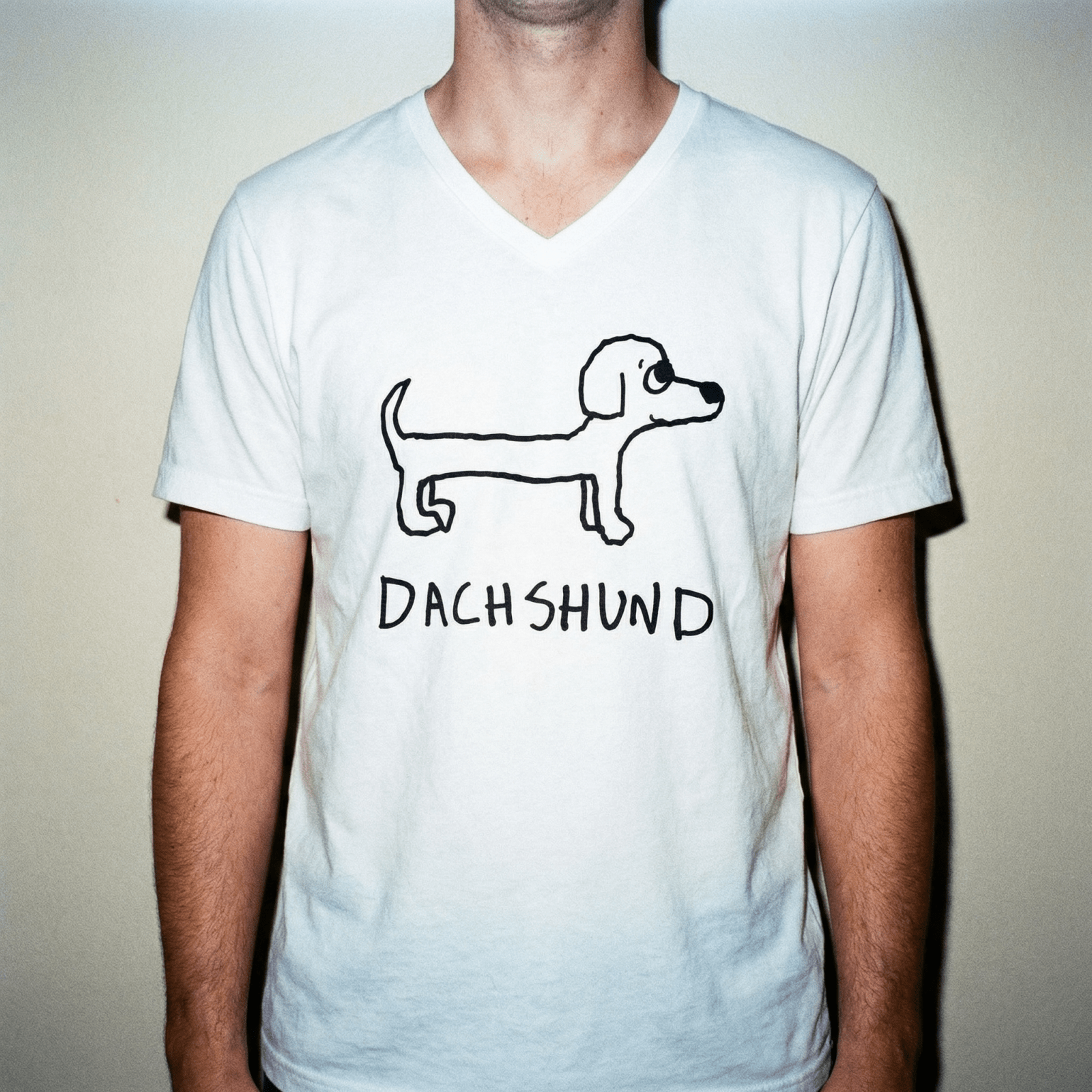 Dachshund - V-Neck T-Shirt