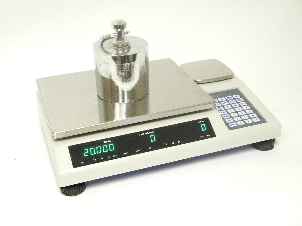 TREE DCT 50 Dual Counting Scale, 50lb x 0.001lb / 2lb x 0.00005lb