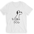 Dog - V-Neck T-Shirt