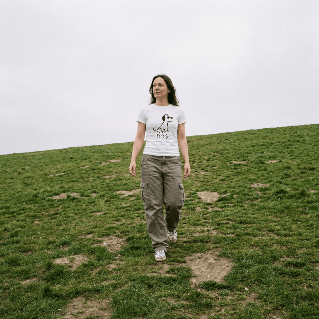 Dog - Women's Fitted Tee