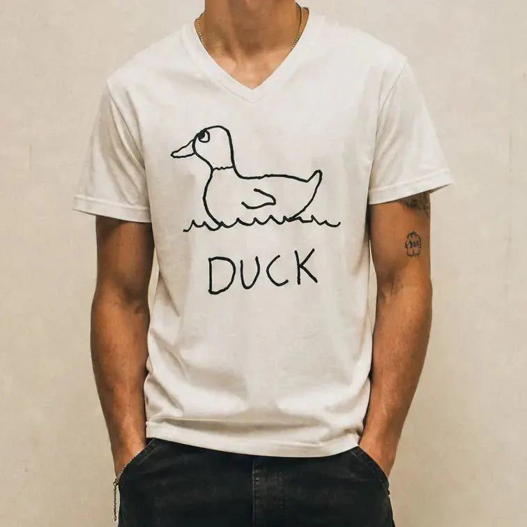 Duck - V-Neck T-Shirt