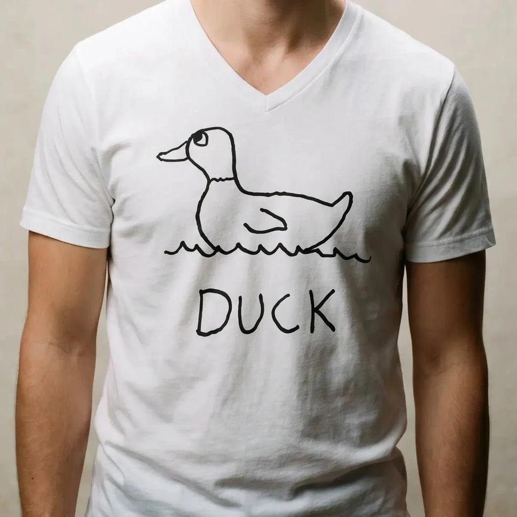 Duck - V-Neck T-Shirt