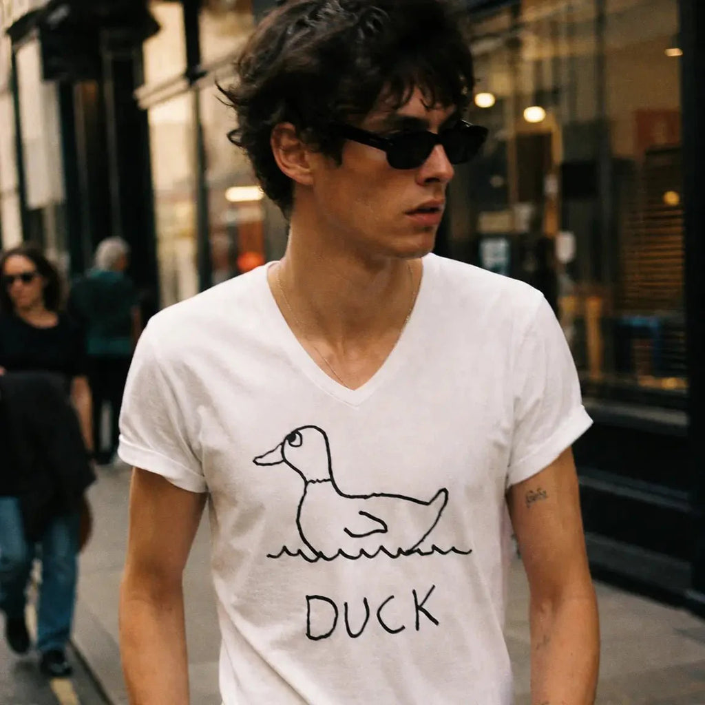 Duck - V-Neck T-Shirt