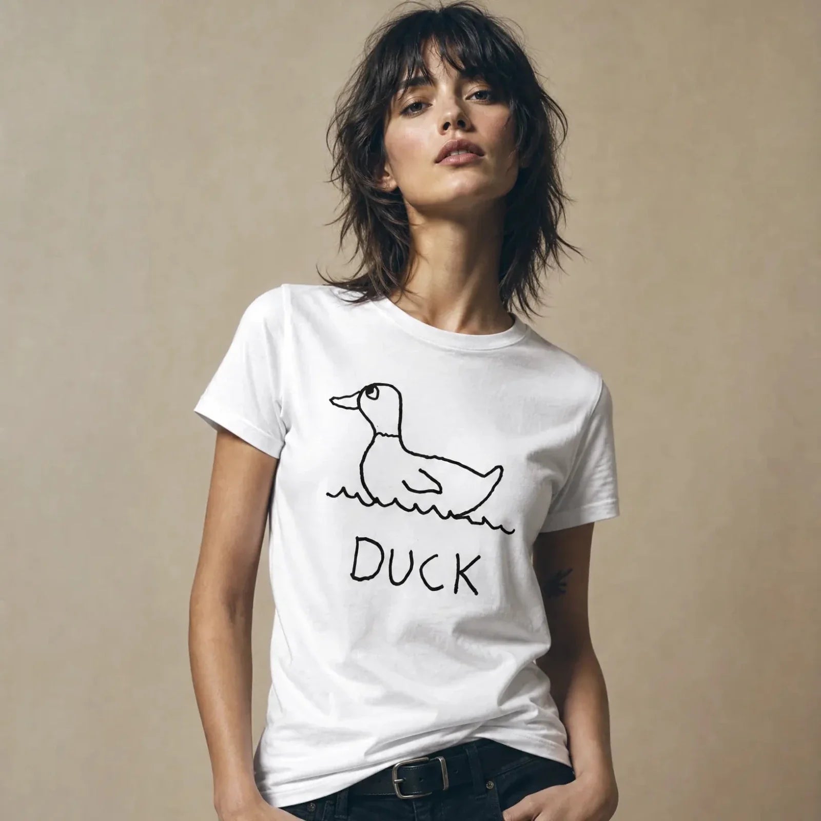 Duck - Women's Fitted Tee