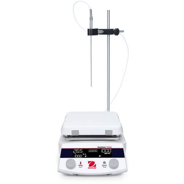 Ohaus e-G52HS07C Guardian™ 5000 Hotplates & Stirrers, Ceramic, 7 in x 7 in, 20 L, 120V