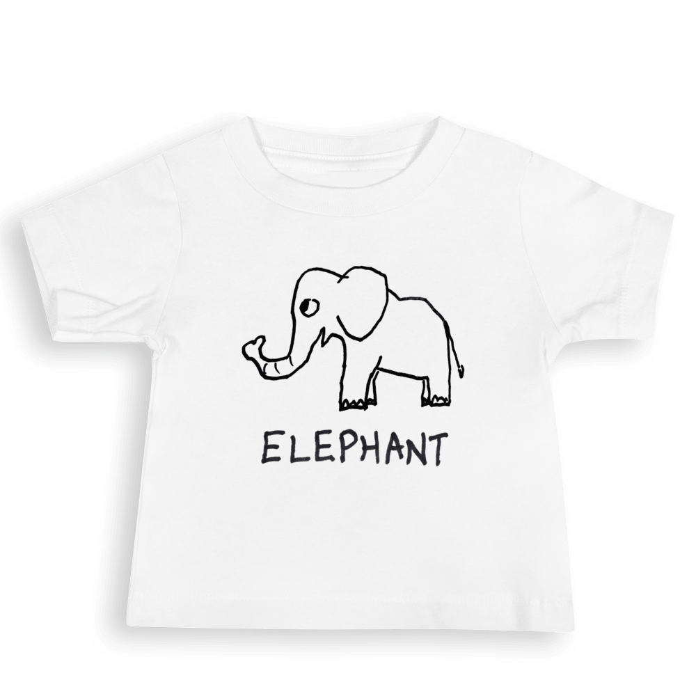 Elephant - Baby Tee
