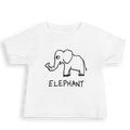 Elephant - Baby Tee