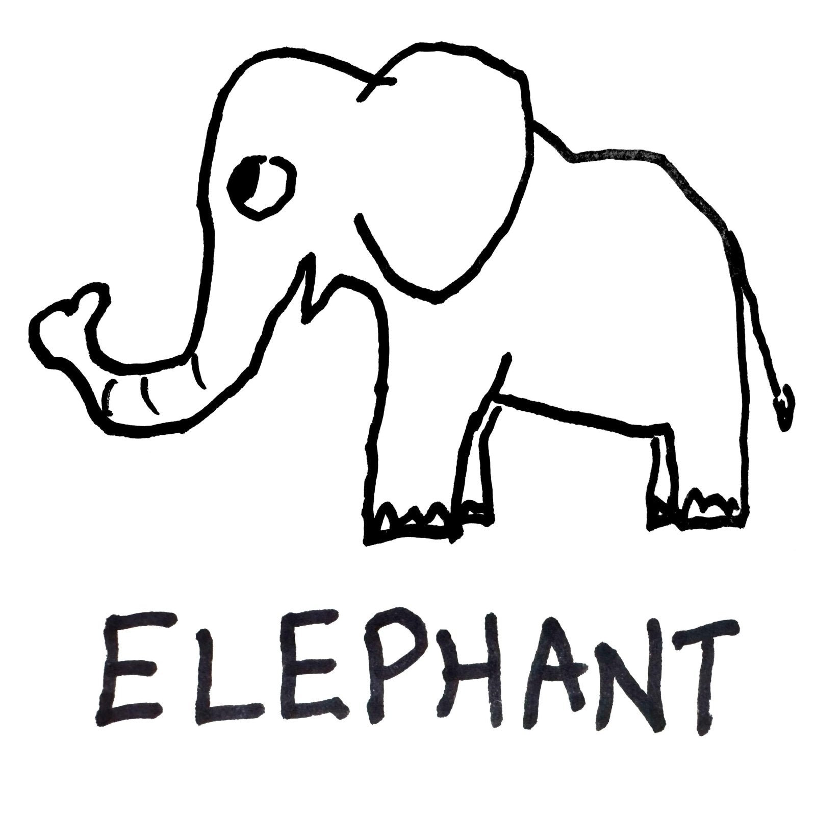 Elephant - Baby Tee