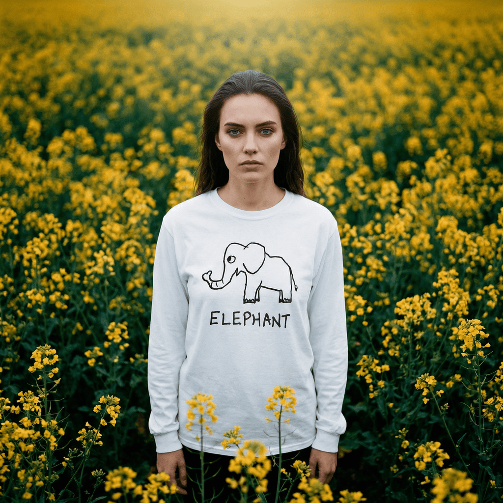 Elephant -  Long Sleeve Tee