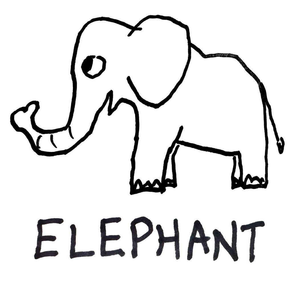 Elephant -  Long Sleeve Tee