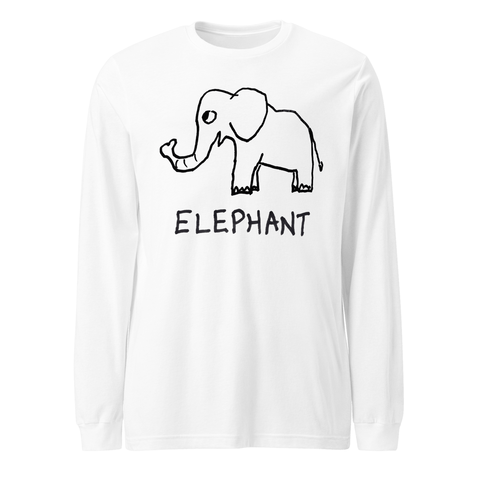 Elephant -  Long Sleeve Tee