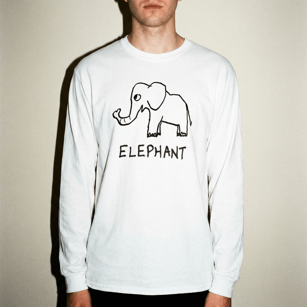 Elephant -  Long Sleeve Tee