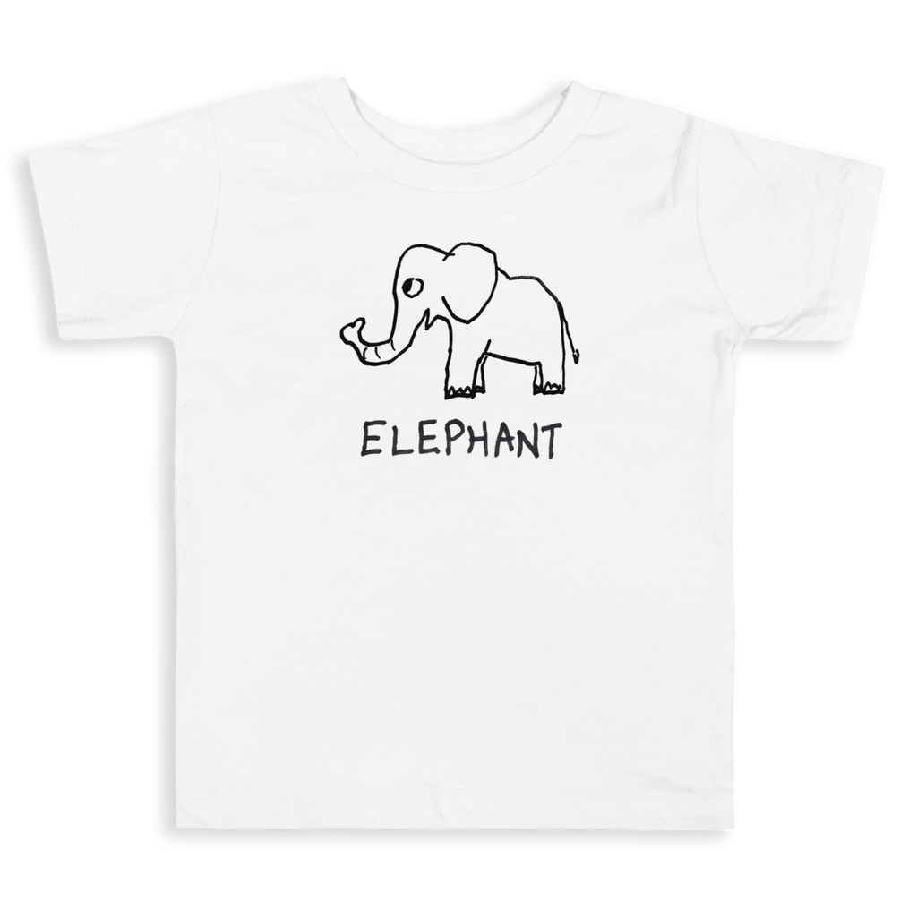 Elephant - Toddler Tee