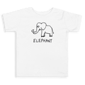 Elephant - Toddler Tee