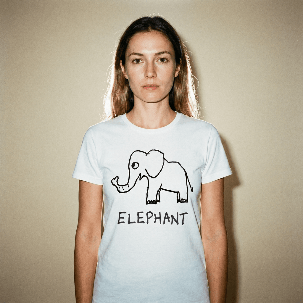 Elephant - Women's Fitted Tee
