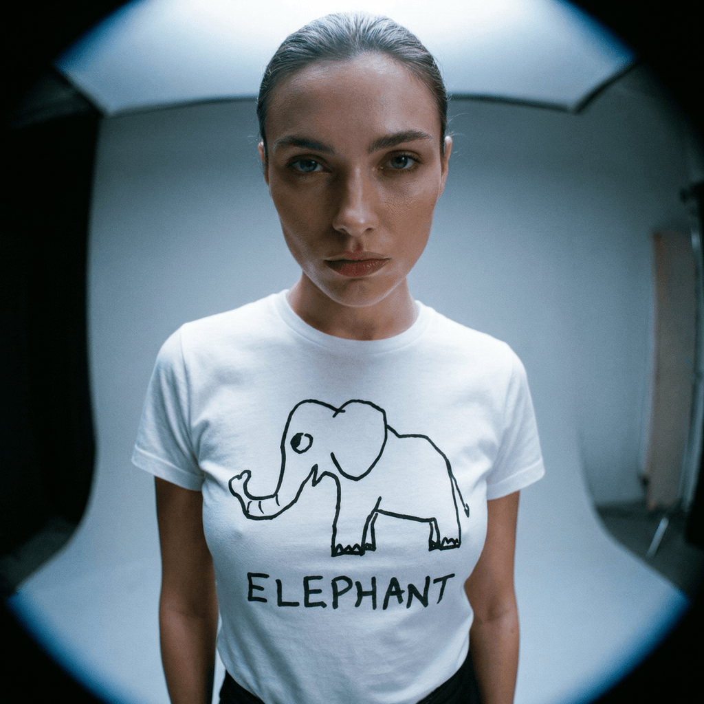 Elephant - Women's Fitted Tee