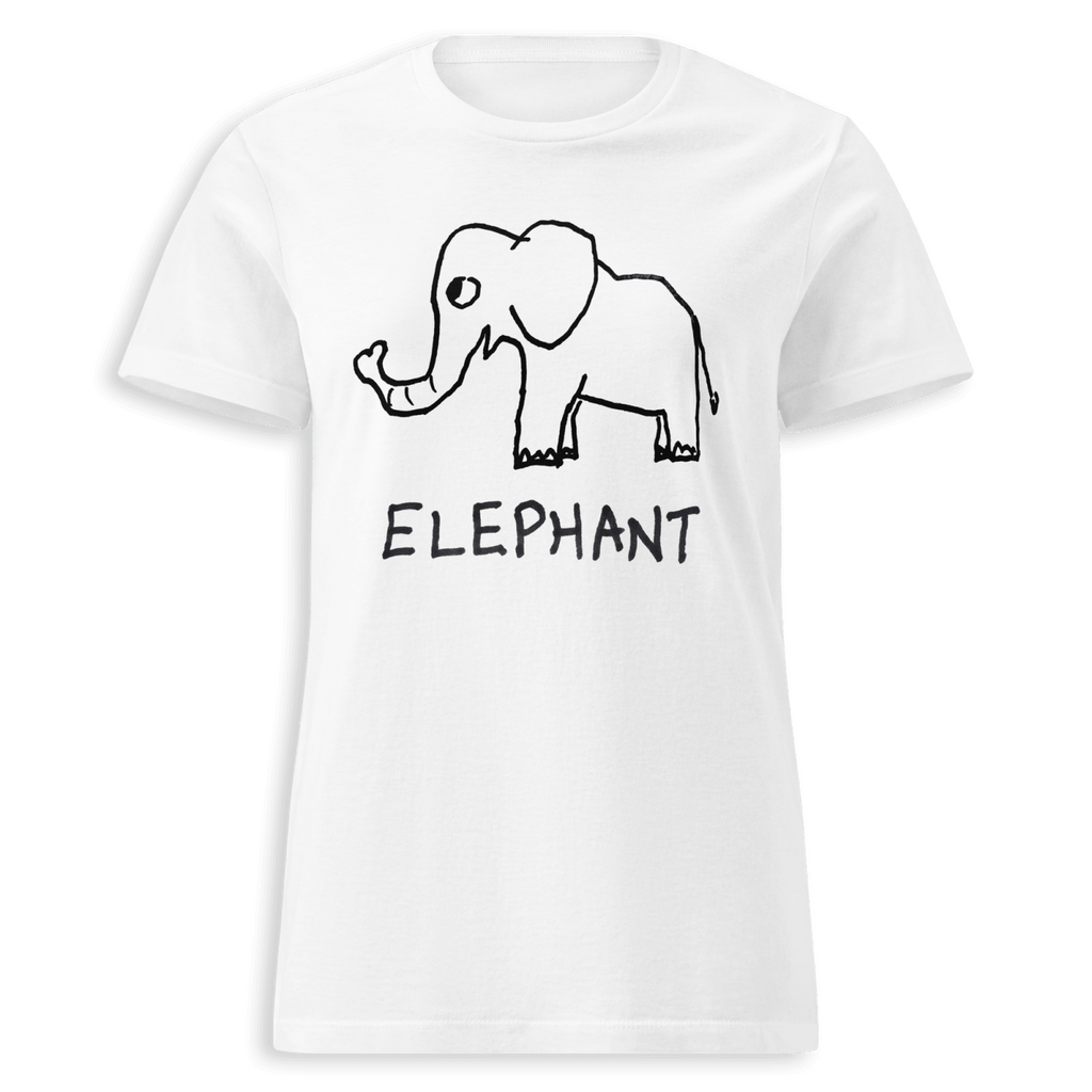 Elephant - Women's Fitted Tee