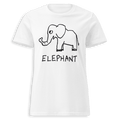 Elephant - Women's Fitted Tee