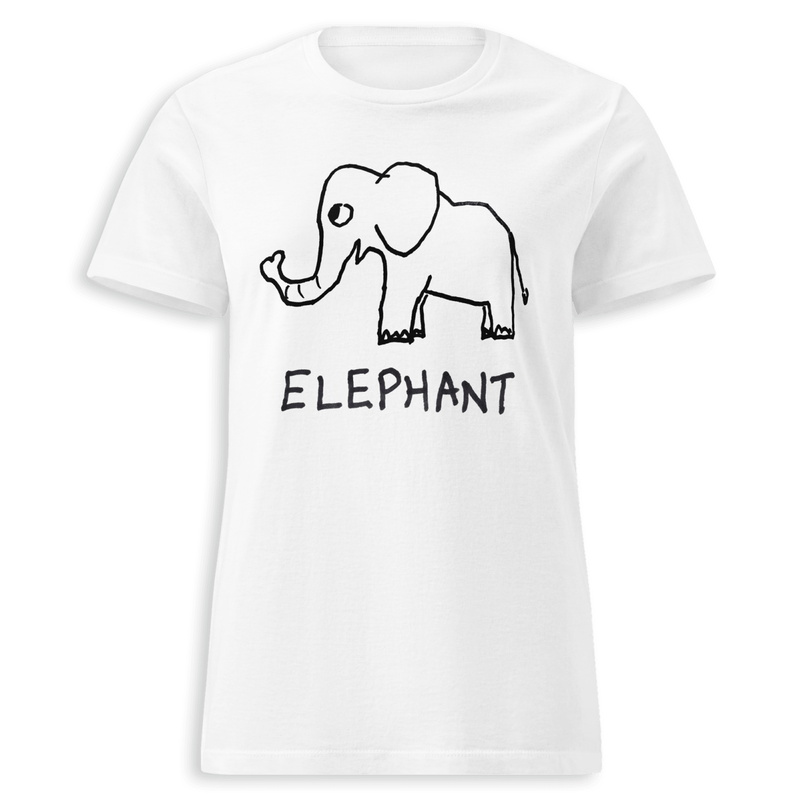 Elephant - Women's Fitted Tee