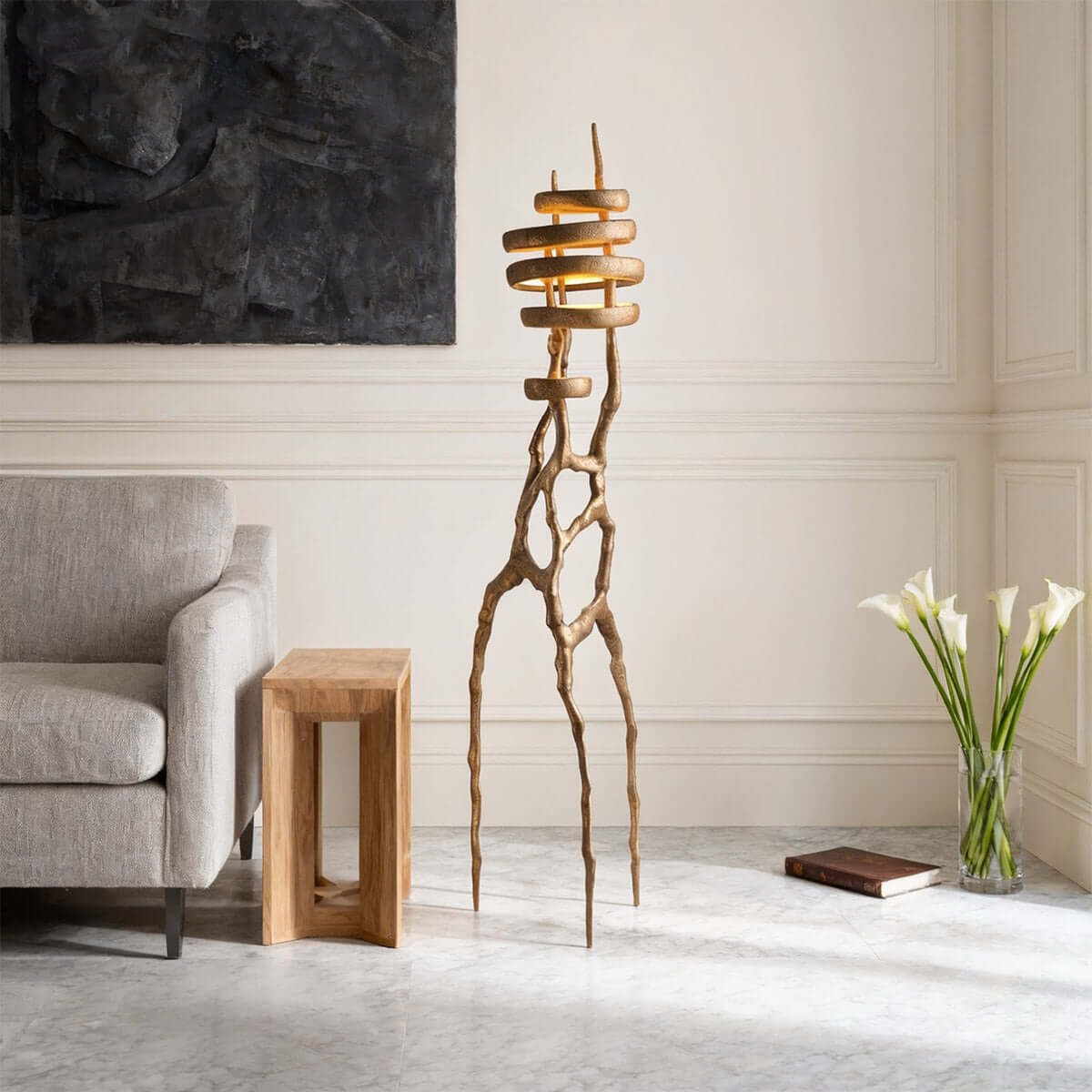 Elyno Sculpture Floor Lamp