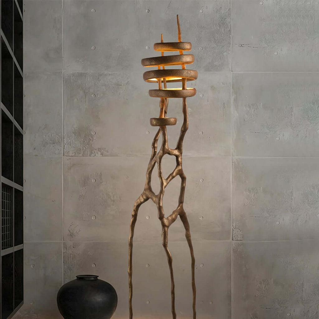 Elyno Sculpture Floor Lamp