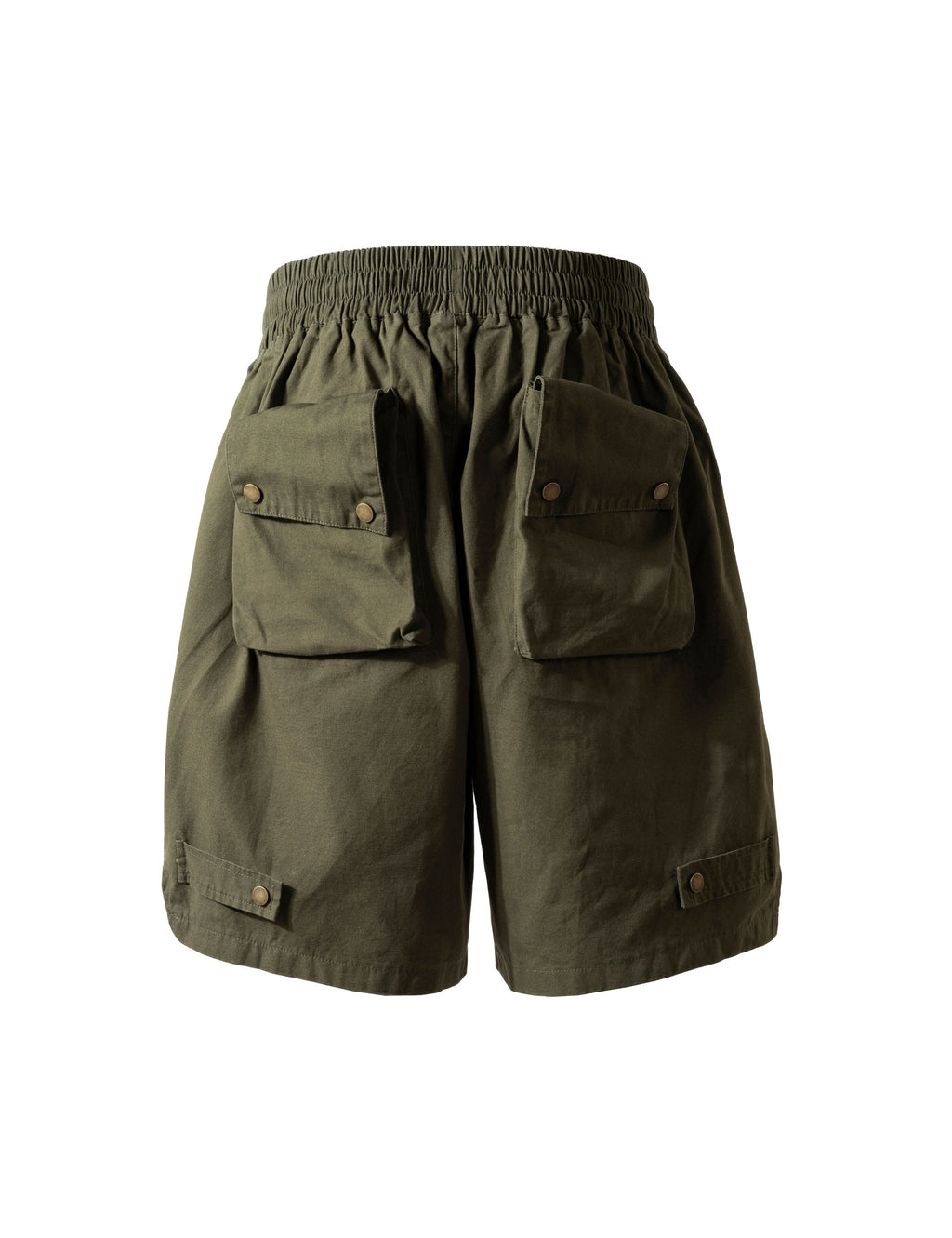 OLIVE MULTI CARGO SHORTS