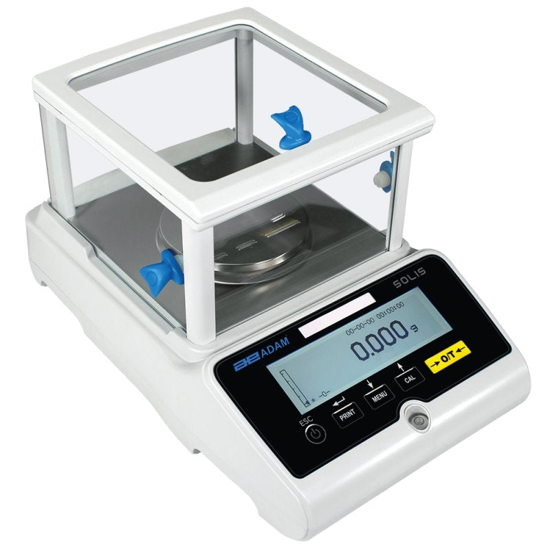 Adam Equipment SPB 723i Solis Precision Balance, 720 g x 0.001 g, Internal Calibration