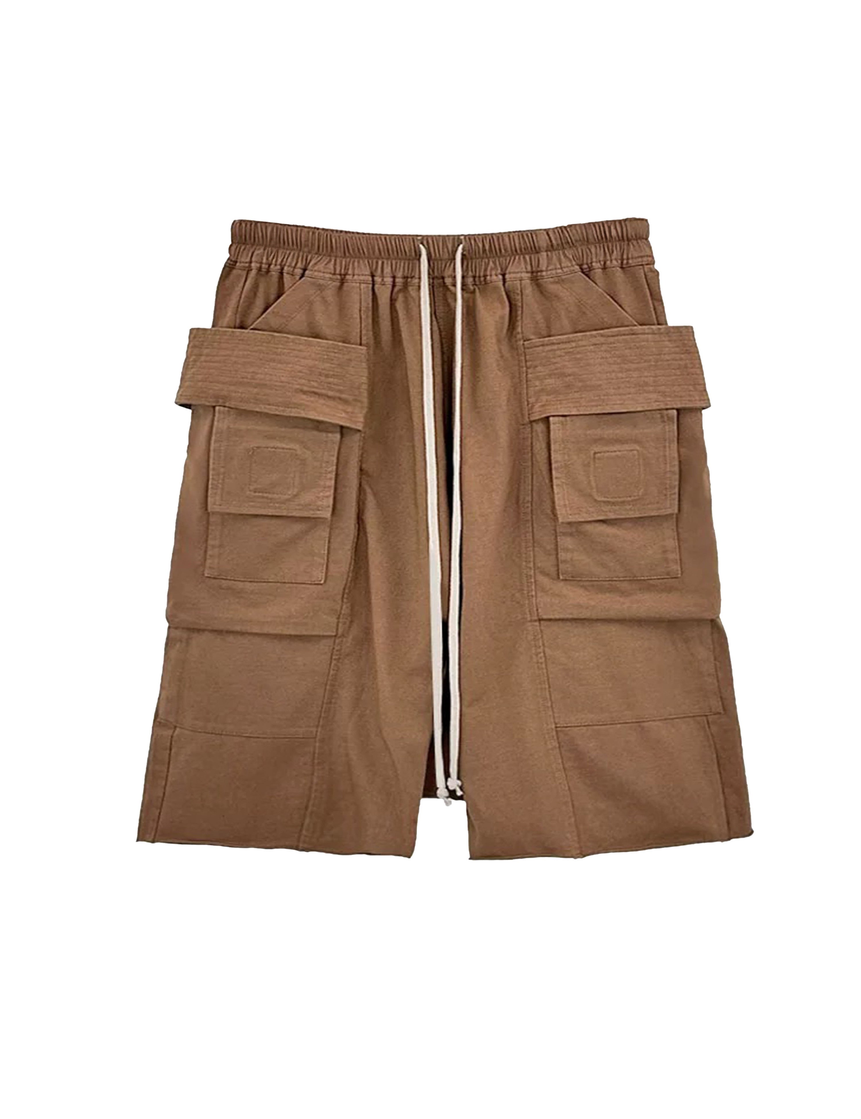 DESERT DROP-CROTCH CARGO SHORTS