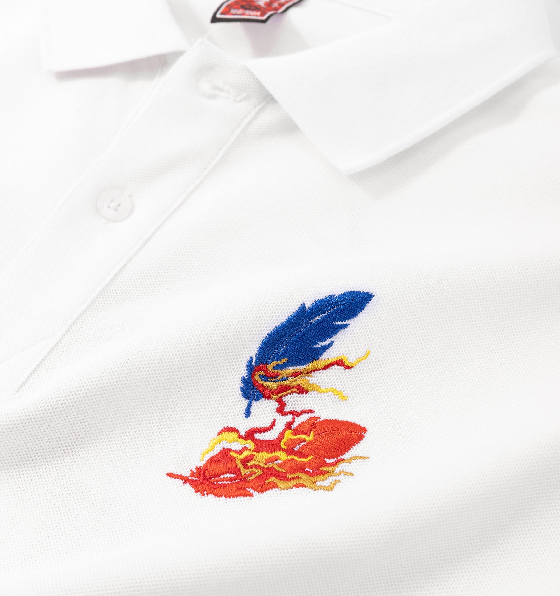 Flying Phoenix Embroidery Polo