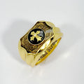 Creative faith cross ring