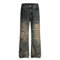 CLASSIC DISTRESSED DENIM