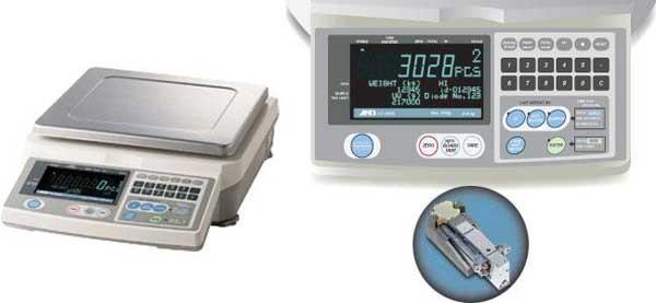 A&D Weighing FC-50Ki FCi/FC-Si Series Counting Scale, 50000 g x 5 g