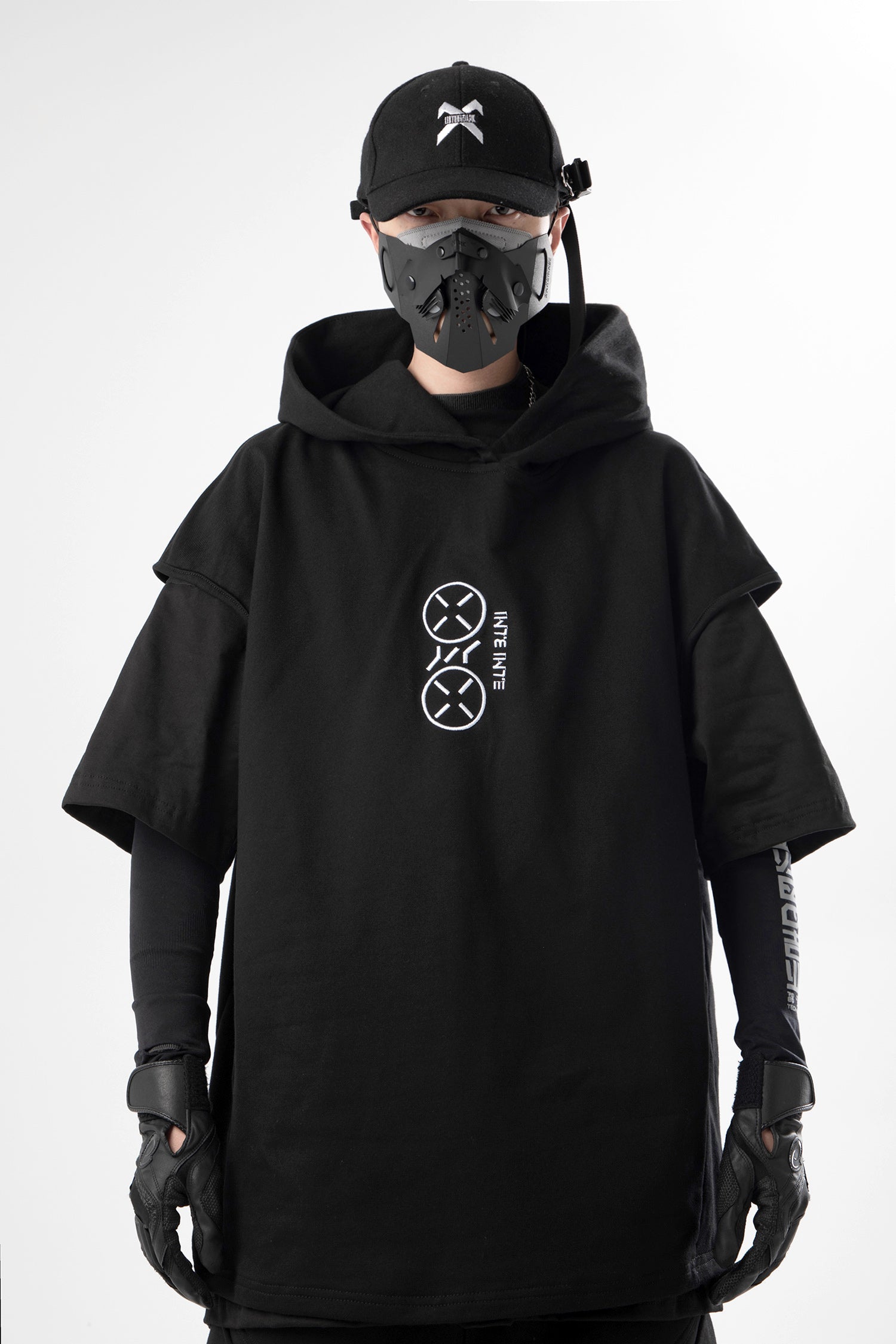 JX "All Business" Short Sleeves Hoodie
