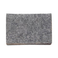 Felt and Leather Bifold Wallet