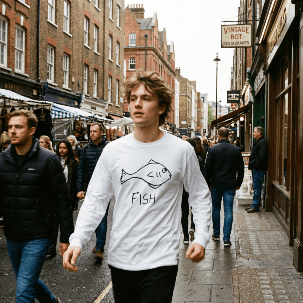 Fish - Long Sleeve Tee