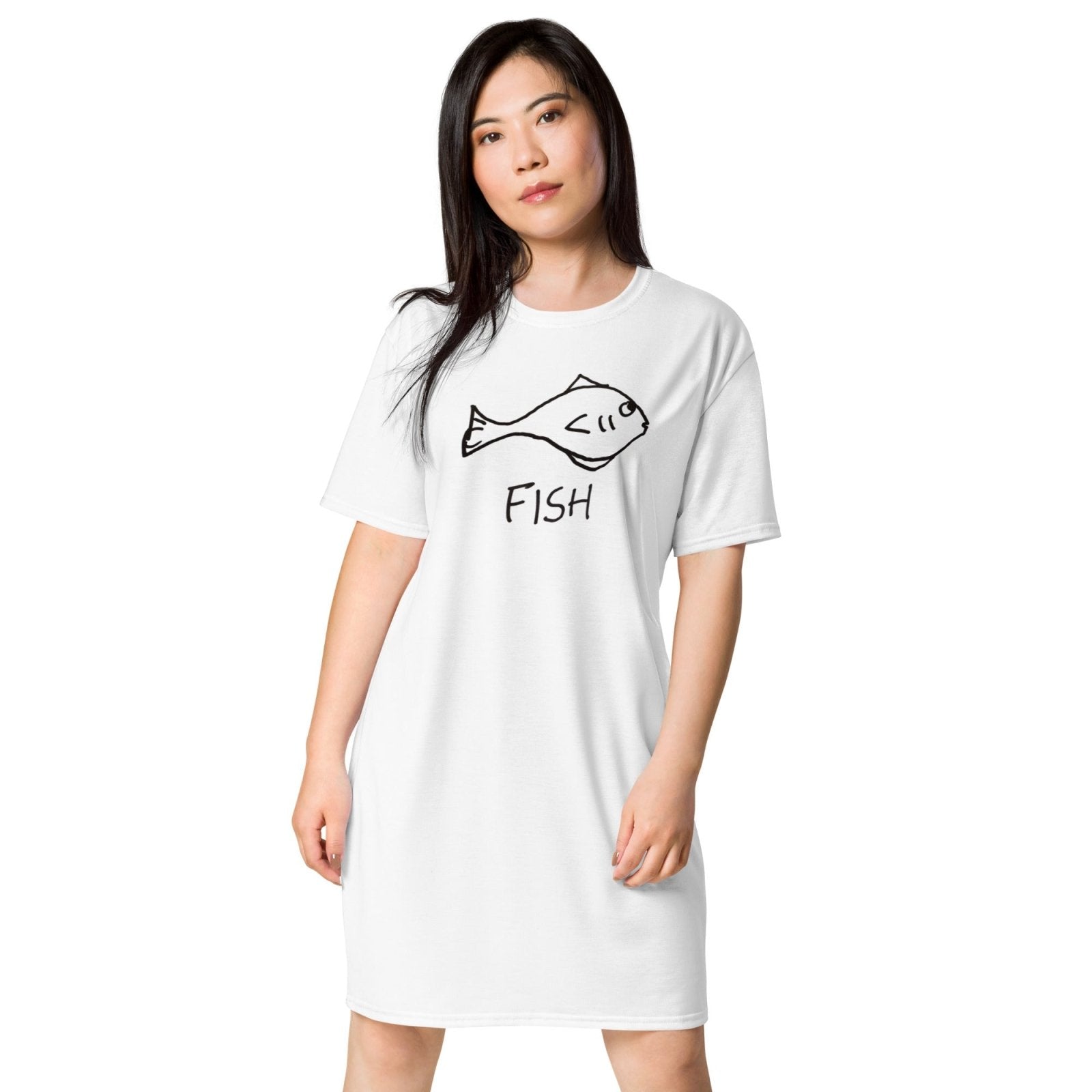 Fish - T-shirt dress