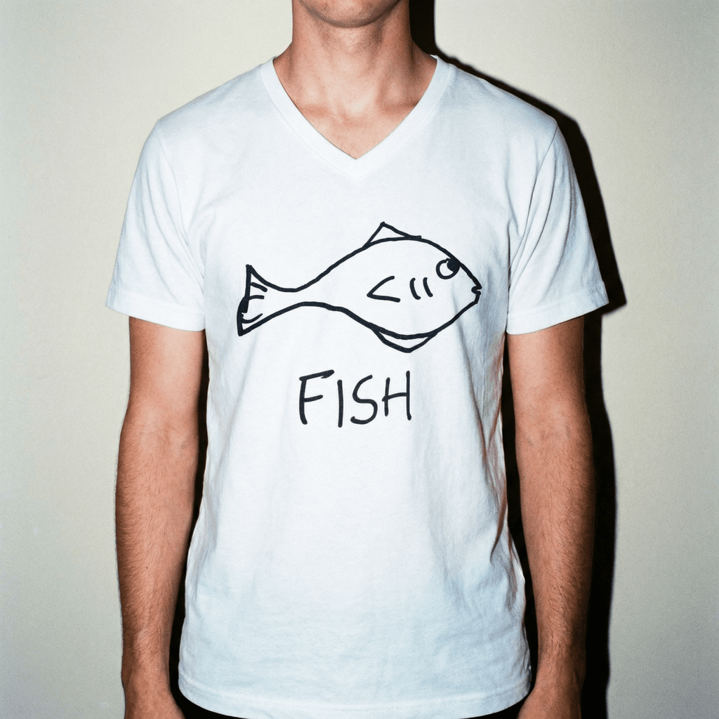 Fish - V-Neck T-Shirt