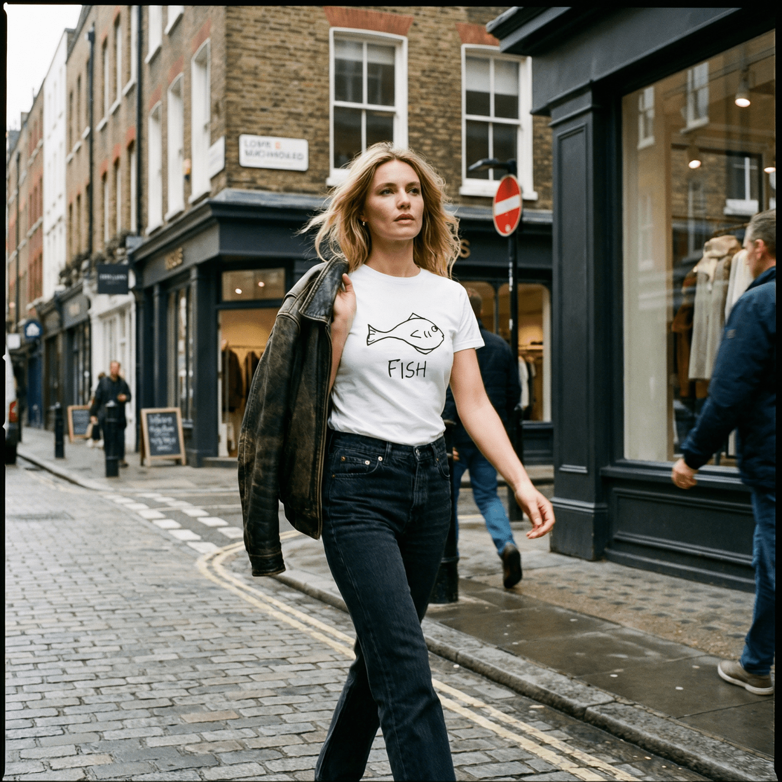 Fish - Women's Fitted Tee